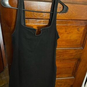 Zara Black Sleeveless Dress